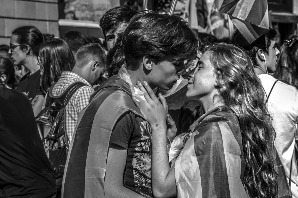 Women of catalan independence